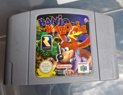 Banjo & Kazooie - N64, Avontuur en Actie, Gebruikt, 1 speler, Eén computer
