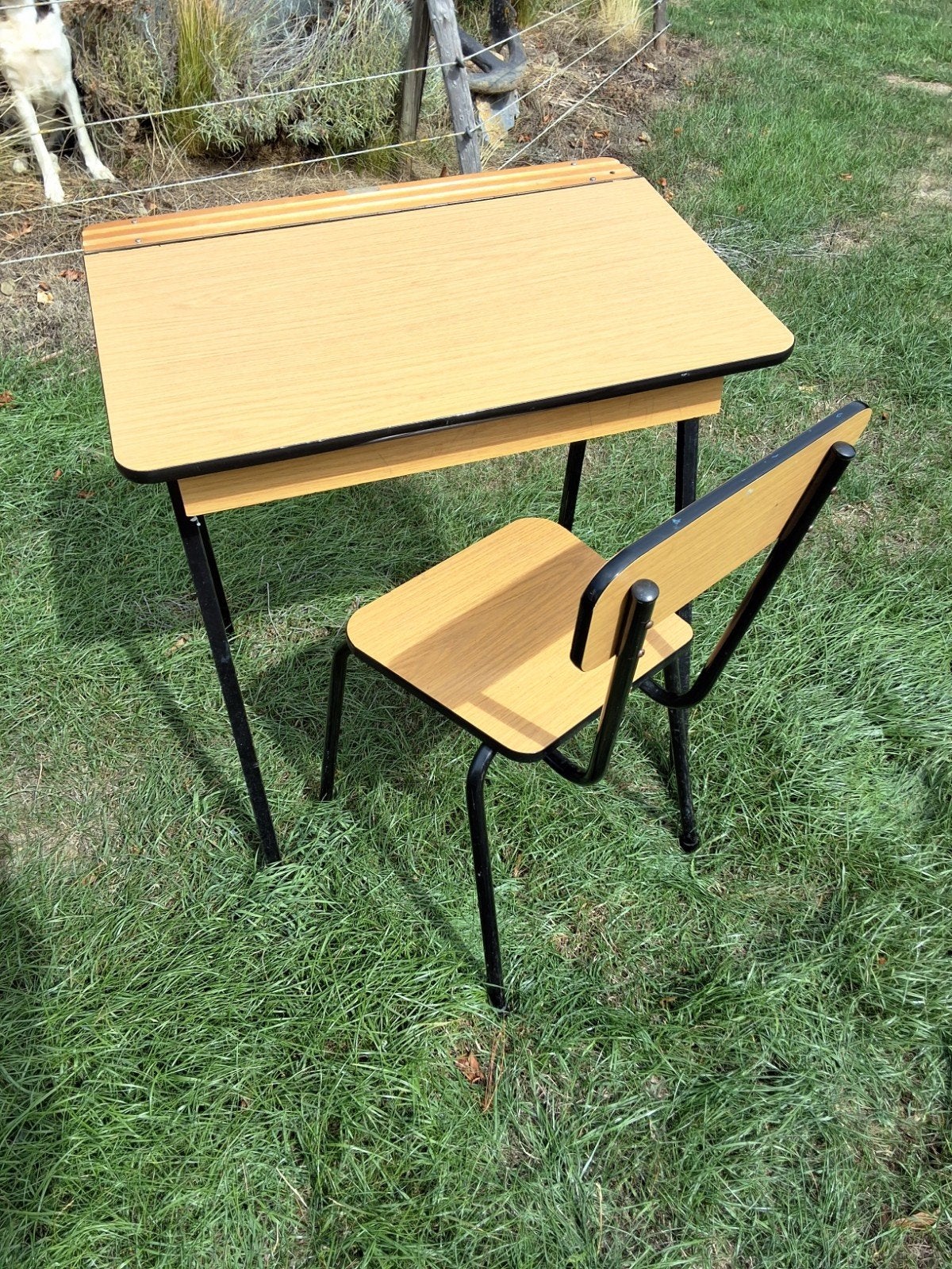 bureau pour enfant avec chaise, marque Buffalo, Autres marques, Démontable, 50 cm, Enlèvement