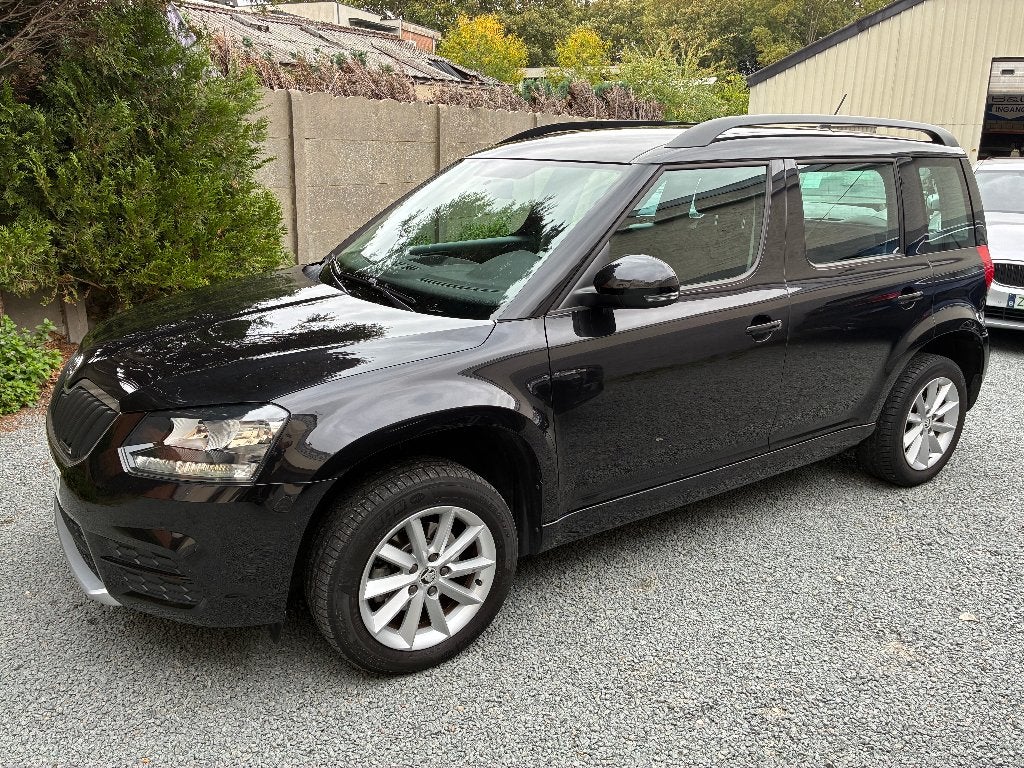 Skoda Yeti 1.6 CR TDi GreenLine Edition, Voorwielaandrijving, Euro 5, Stof, Zwart