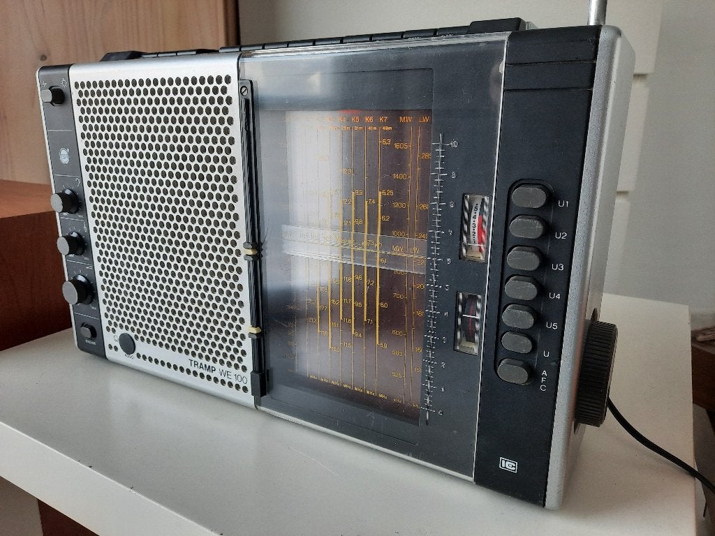 Wereldontvanger Tramp WE-100, Antiek en Kunst, Antiek | Tv's en Audio, Ophalen