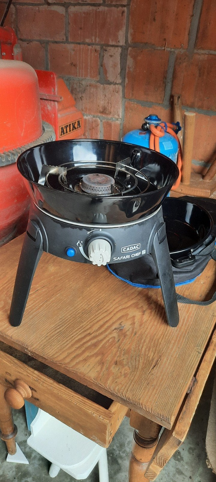 Cadac Safari chef 2, Ophalen, Gebruikt
