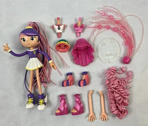 Betty Spaghetty Mix and Match School Fashion pop figuur, Kinderen en Baby's, Speelgoed | Poppen, Zo goed als nieuw, Overige typen