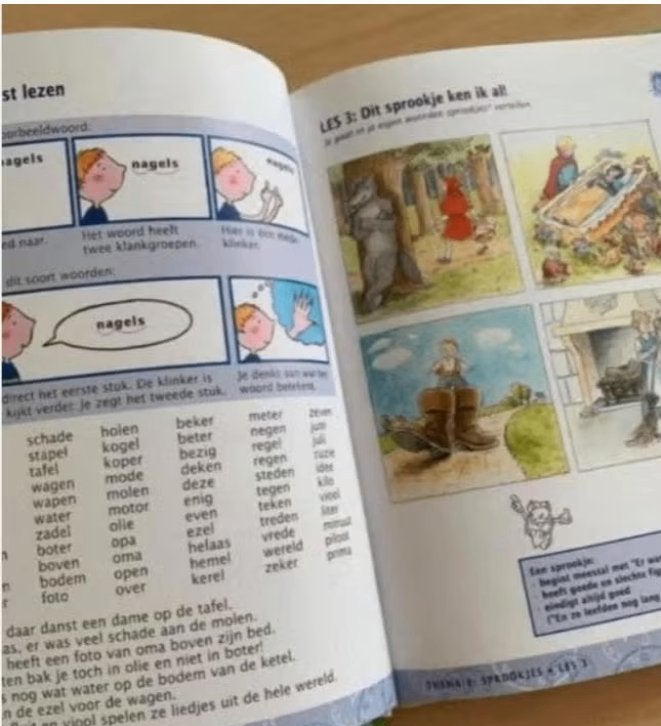 Technisch lezen taalboekjes TVT, Ophalen of Verzenden, Zo goed als nieuw, Overige niveaus