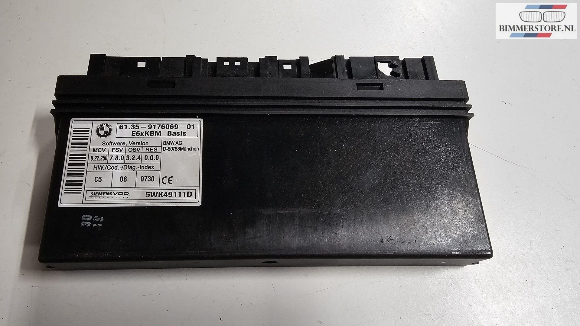 Comfort module Body Control E6XKBM basis BMW 5 / 6 serie E60, -, Origine de la pièce connue, Utilisé, -