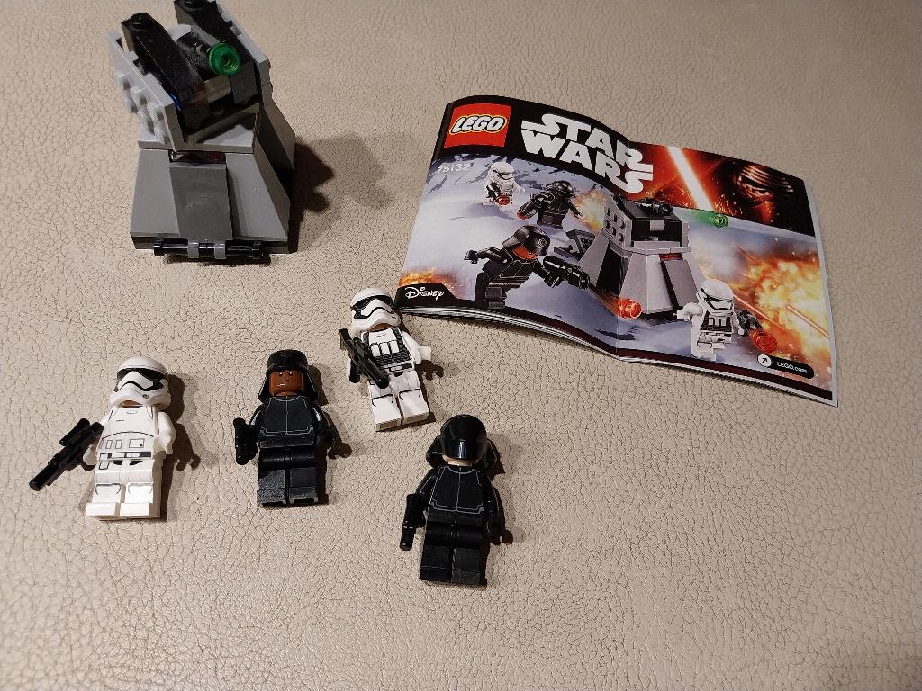 lego star wars 75132 First Order Battle Pack, Star Wars, Lego, Ophalen of Verzenden, Zo goed als nieuw