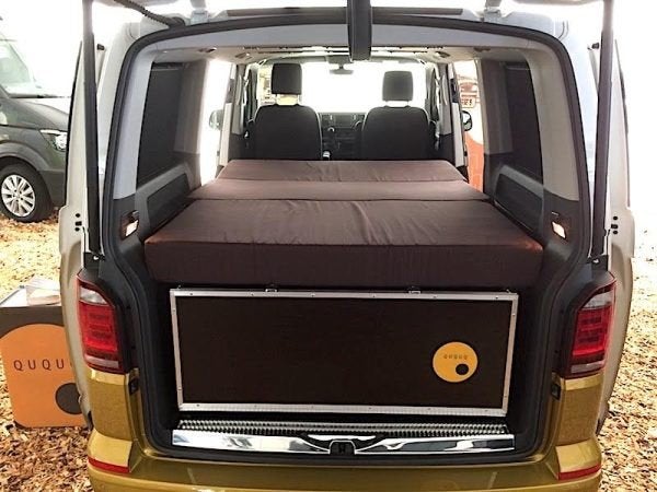 Ququq busbox1, Caravans en Kamperen, Ophalen, Zo goed als nieuw