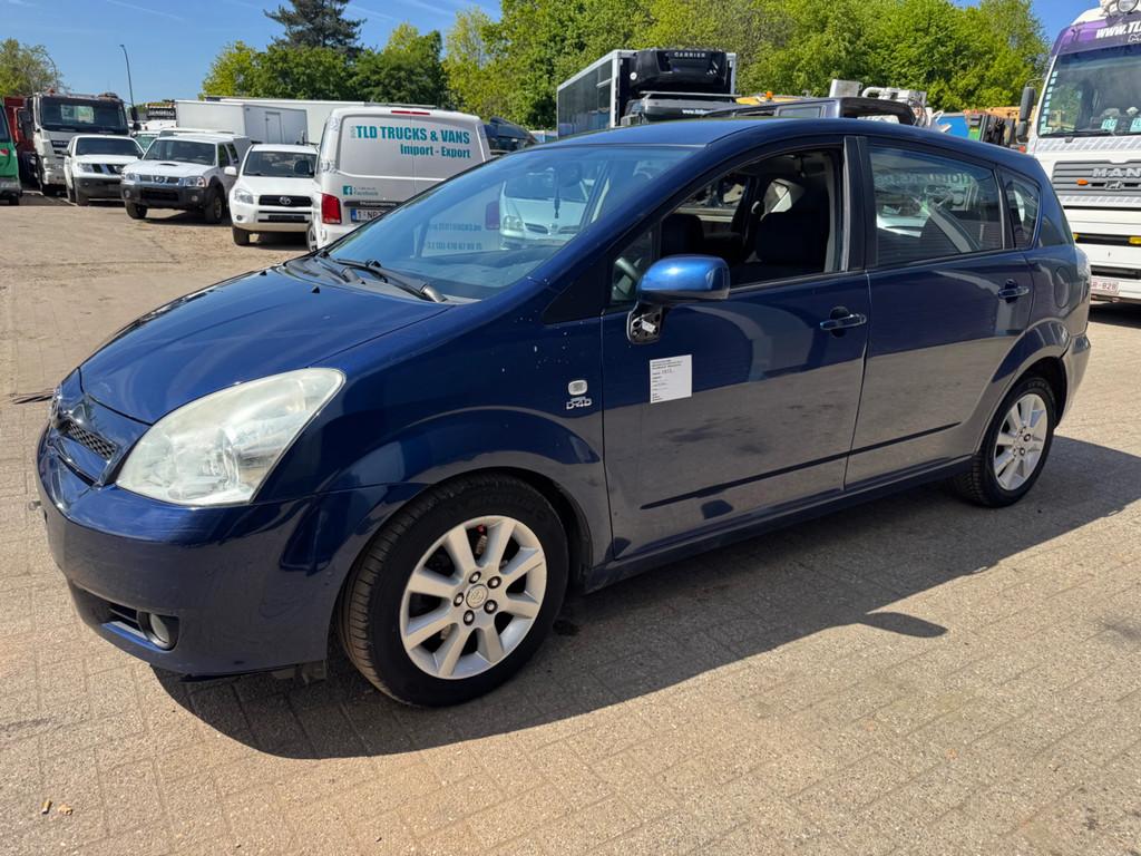 Toyota Corolla Verso *D4D-AIRCO-FRENCH CAR* (bj 2005), Auto's, Monovolume, 1520 kg, Blauw, Bedrijf