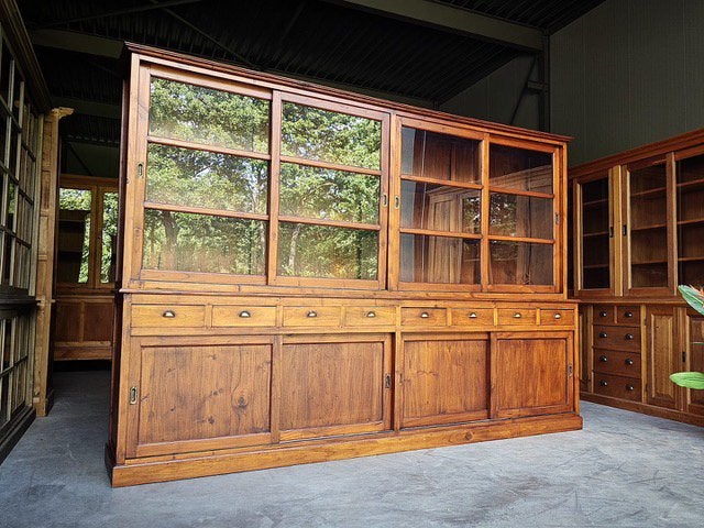 Buffet authentique, Maison & Meubles, Armoires | Buffets, Avec tiroir(s), 25 à 50 cm, Dutch Colonial, 200 cm ou plus