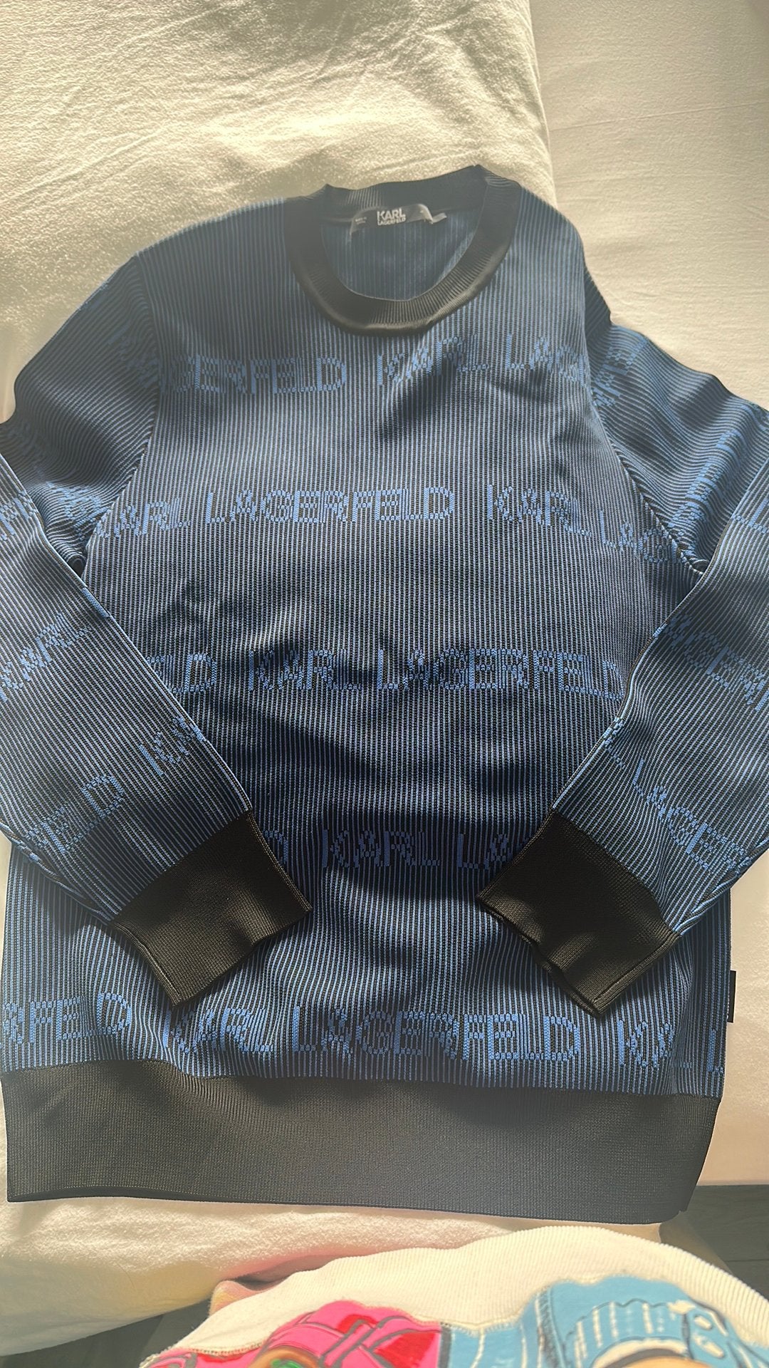 Nieuwe Lagerfeld sweater xl, Ophalen of Verzenden, Nieuw, Maat 56/58 (XL), Zwart