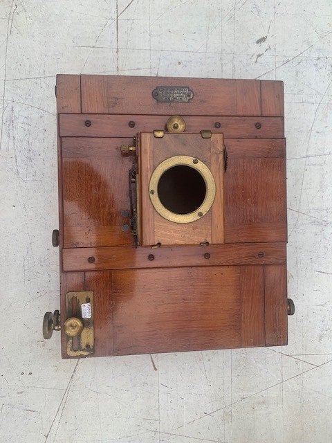oud foto toestel + statieven, Audio, Tv en Foto, Fotocamera's Analoog, Ophalen, Gebruikt