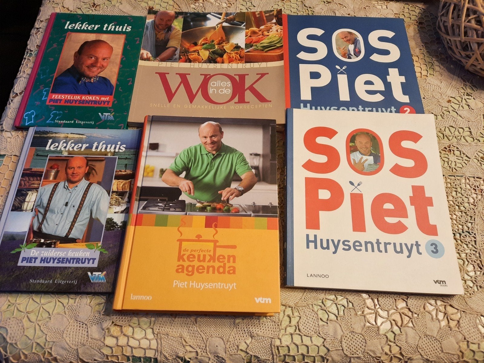 piet huysentruyt. Wokken.vis.wijn.waterzooi en, Boeken, Ophalen, Frankrijk, Gezond koken