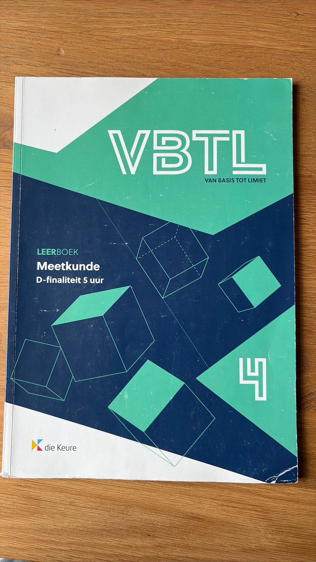 VBTL 4 Meetkunde D-finaliteit 5 uur, Boeken, Ophalen, Zo goed als nieuw