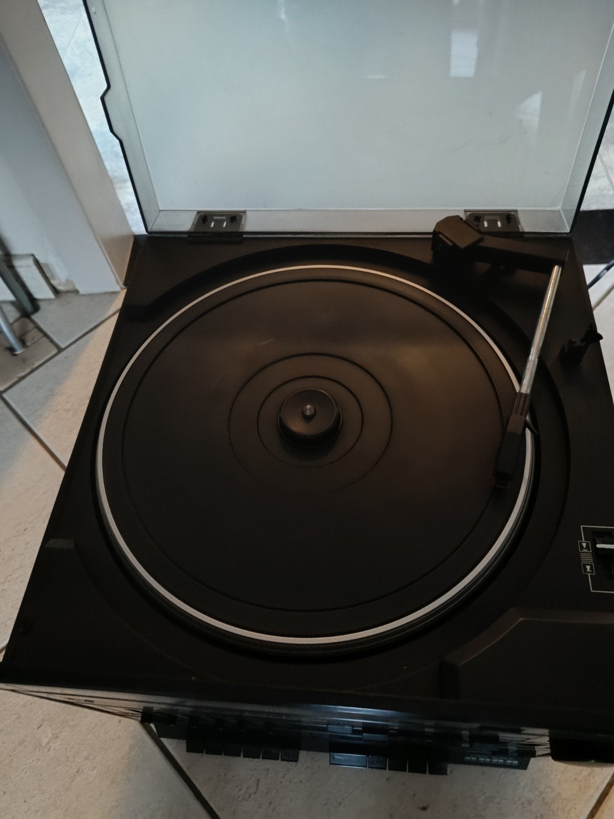 retro hifi toren, Ophalen, Gebruikt, Platenspeler