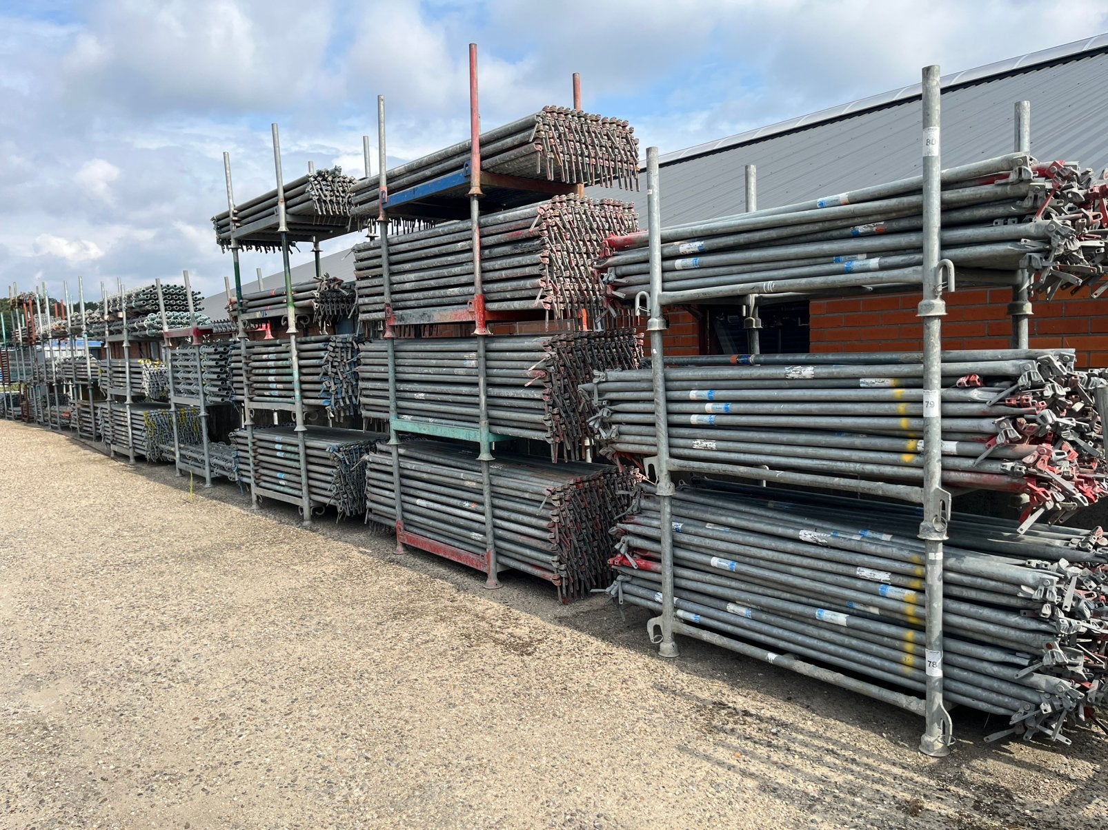Stelling - Steiger - Rozetstelling - Layher, Doe-het-zelf en Bouw, Steigers, Gebruikt, Ophalen