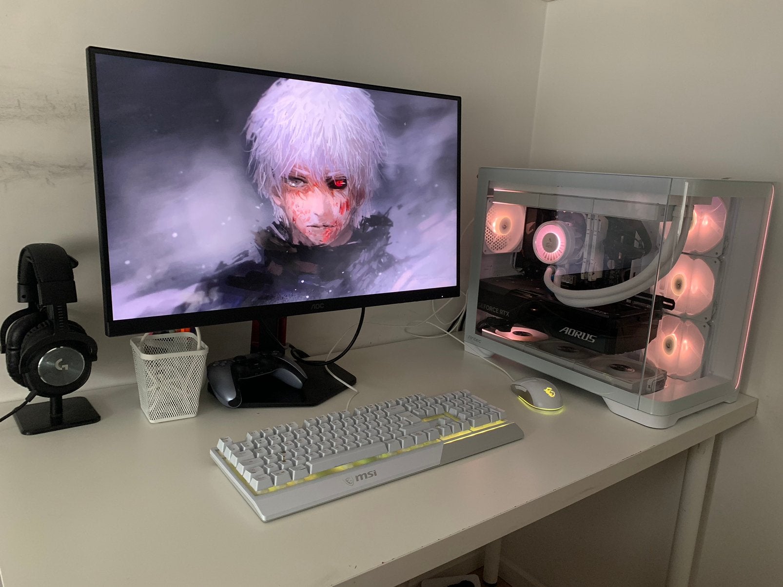 Msi VIGOR GK30 combo (clavier-souris/keyboard-mouse pack), Computers en Software, Toetsenborden, Ophalen of Verzenden, Azerty
