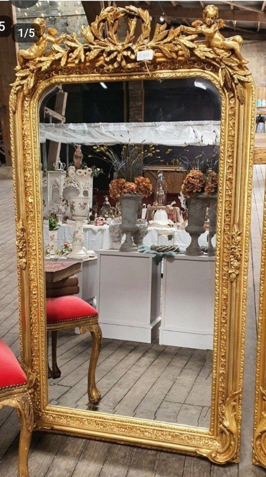 Gouden Spiegel met Engeltjes

Prachtige spiegel met een rijk, Ophalen of Verzenden