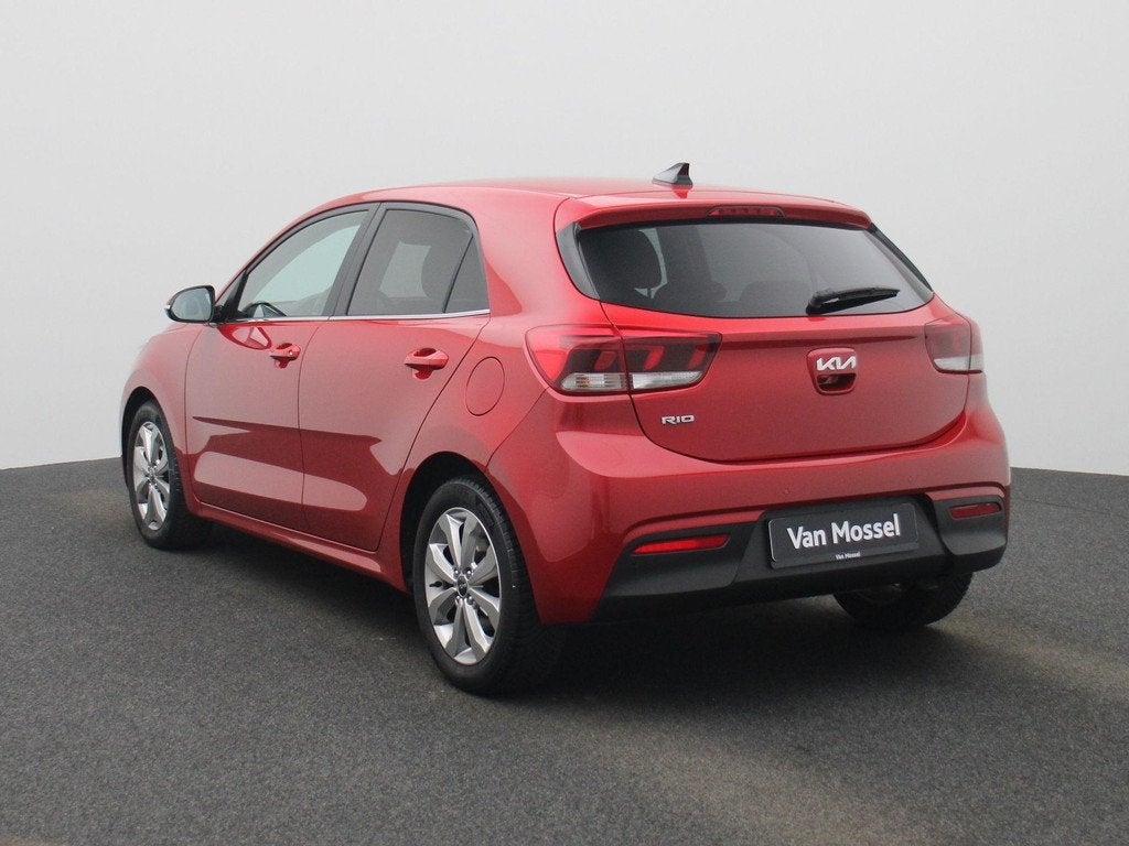 Kia Rio 1.0 T-GDi MHEV DynamicPlusLine, Auto's, Kia, Voorwielaandrijving, Automatische klimaatregeling, Stof, Gebruikt