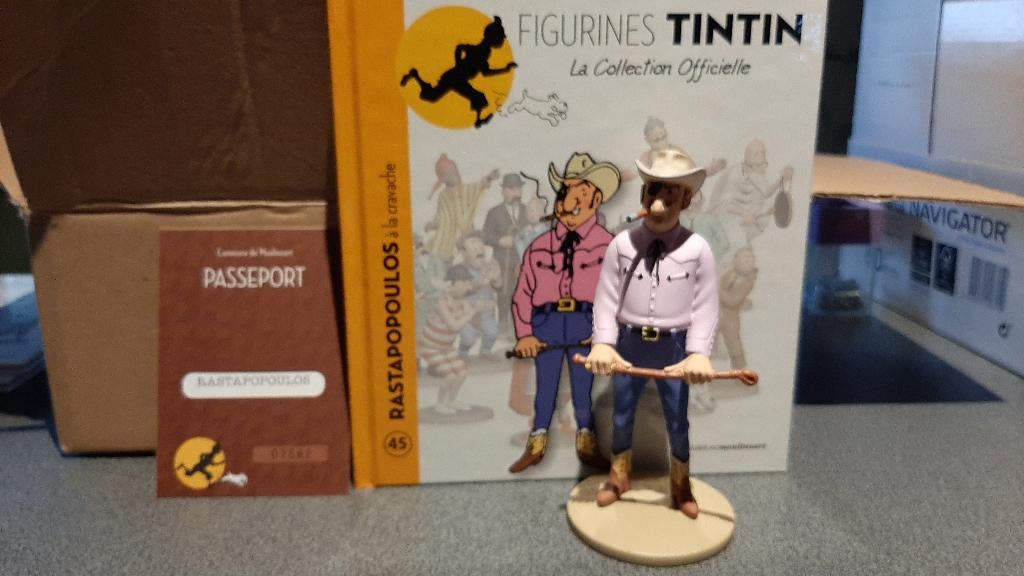 Kuifje, officieel figuur 45, in blisterverpakking, Ophalen of Verzenden, Kuifje, Nieuw, Beeldje of Figuurtje