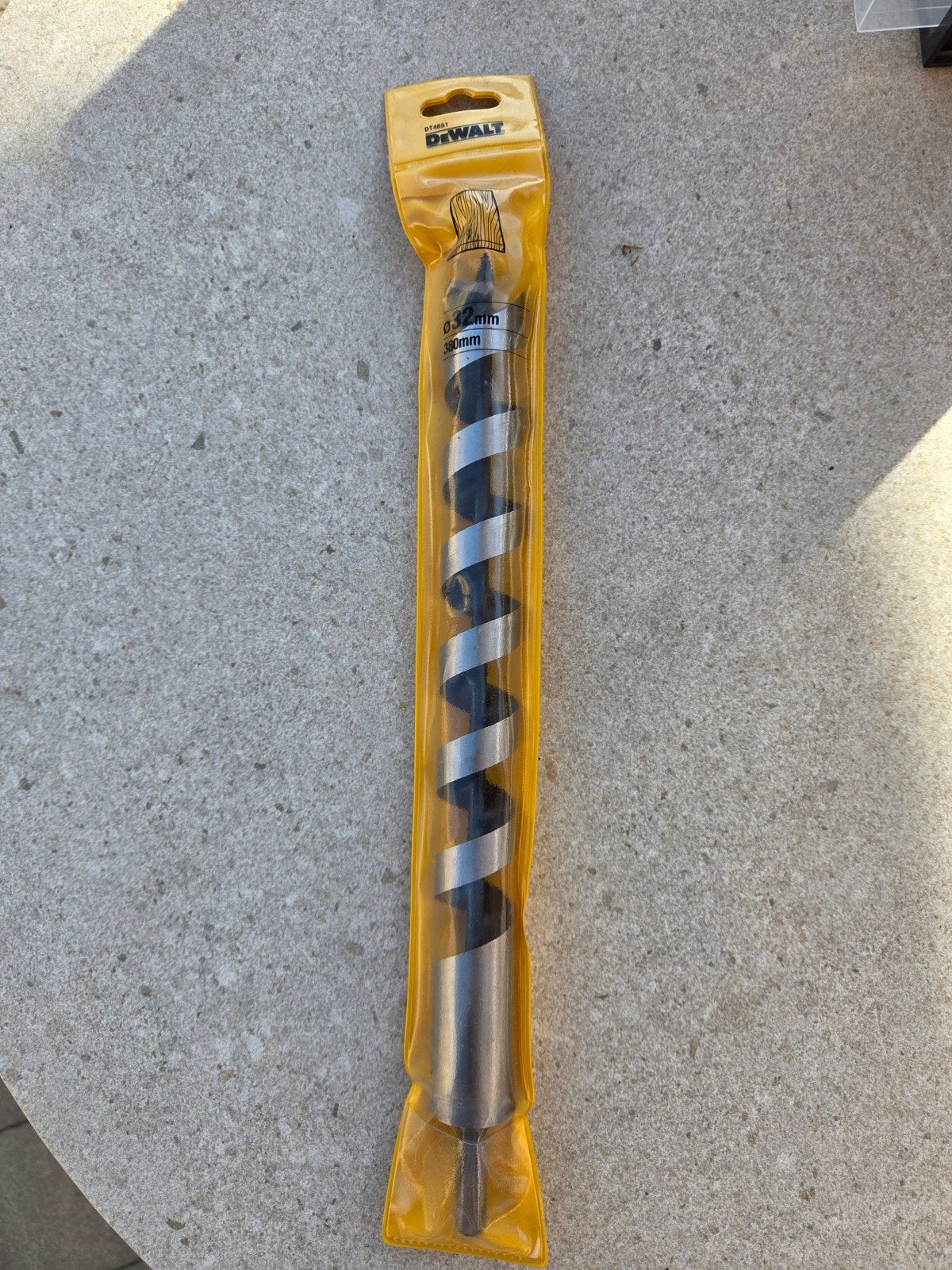 Lange houtboor Ø32 mm – lengte 380 mm, Ophalen