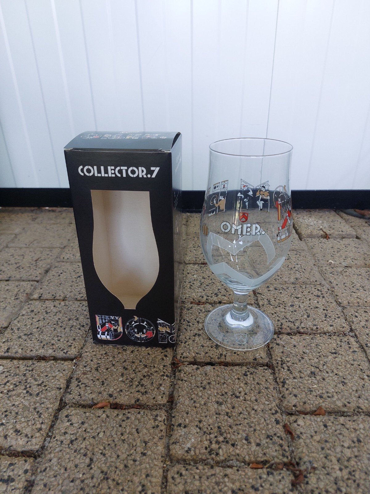 Verre de la collection Omer n 7, Enlèvement ou Envoi, Neuf, Verre à bière