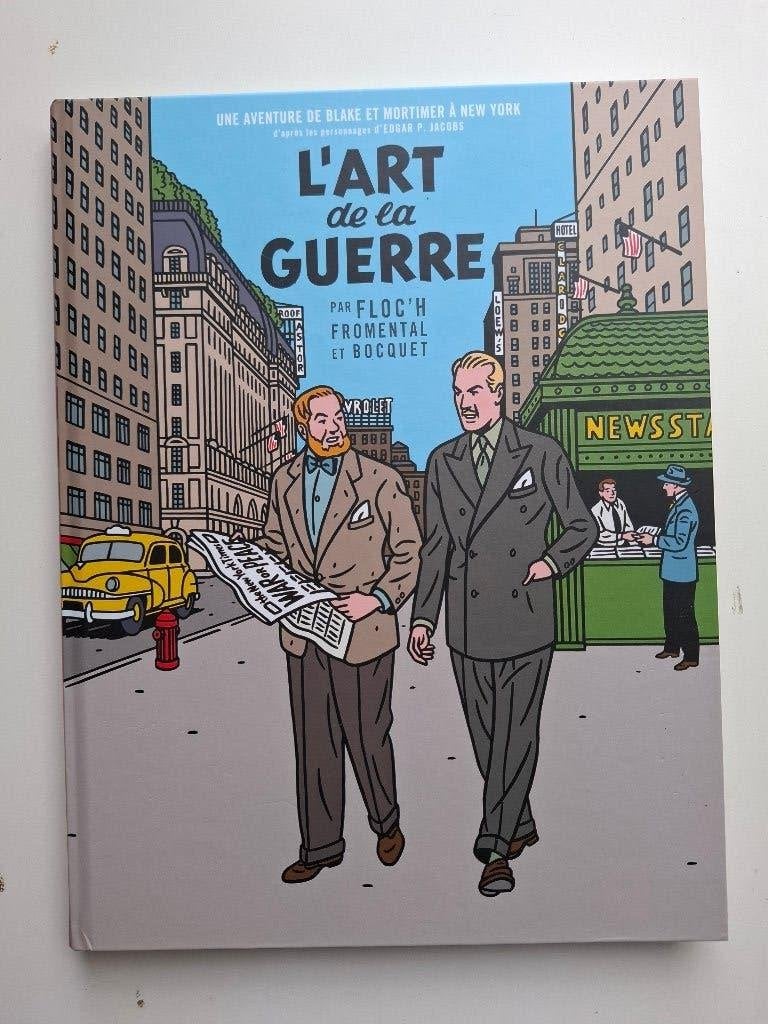 BLAKE ET MORTIMER L'ART DE LA GUERRE FLOC'H TBE EO 2023, Livres, Une BD, Enlèvement ou Envoi, Comme neuf