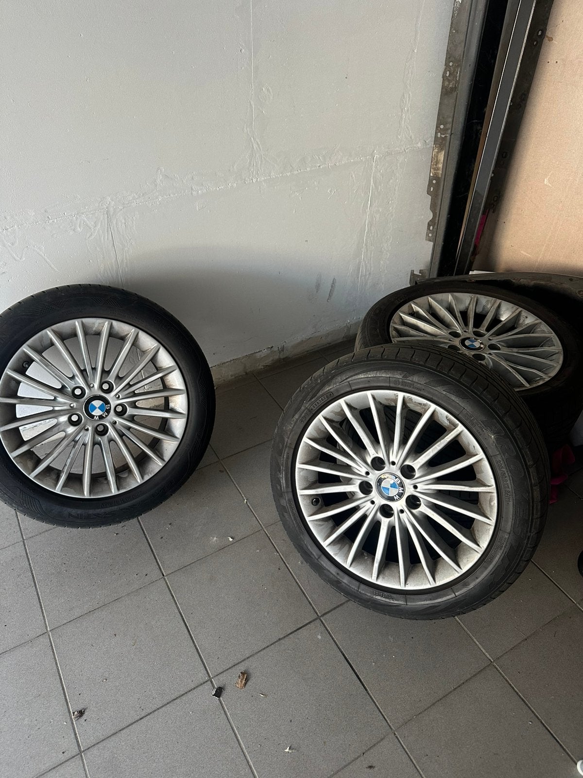 BMW Originele 17” Velgen met Banden, Enlèvement, 17 pouces, Pneu(s)