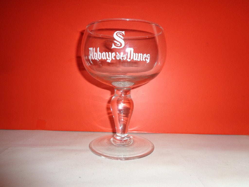Bierglas Abbaye des Dunes Staceghem, Enlèvement ou Envoi, Comme neuf, Verre ou Verres, Autres marques