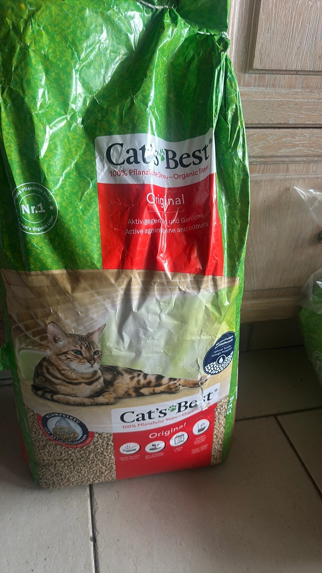 Cats best kattebak vulling. Ongeveer 45 kilo, Dieren en Toebehoren, Kattenbakken, Zo goed als nieuw, Open, Ophalen