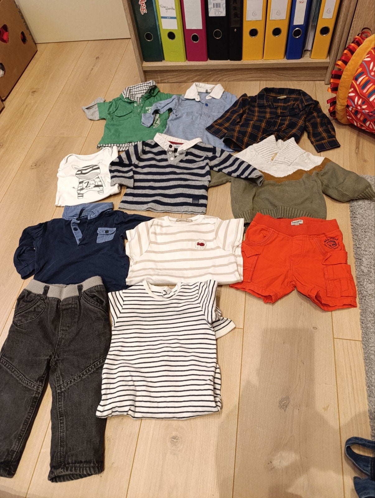 vêtements lot garçon 9 mois, Enlèvement, Utilisé, Taille 68