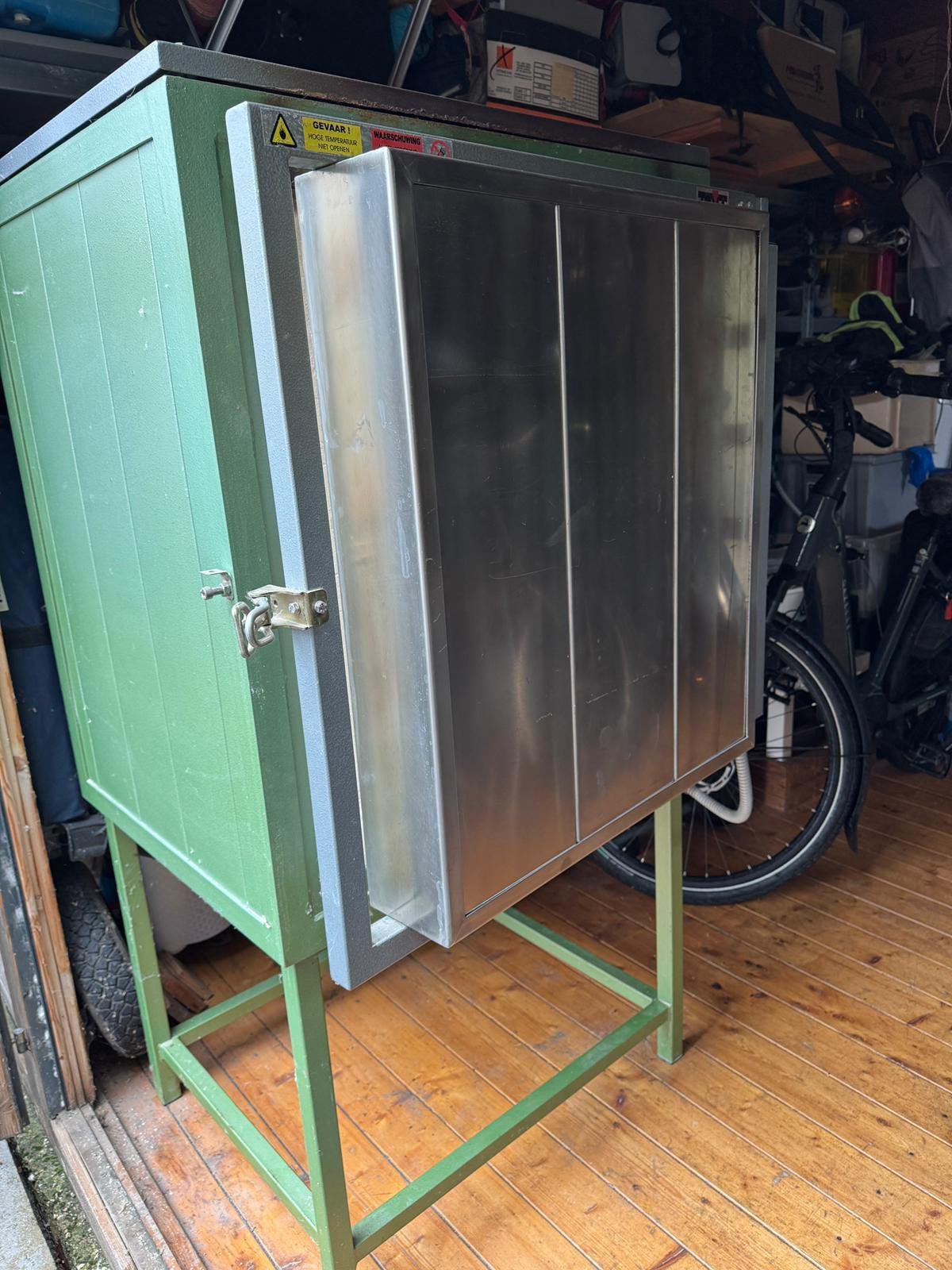 Toma TSD 150 keramiekoven – voorlader – 1300C – 150 liter, Ophalen, Zo goed als nieuw