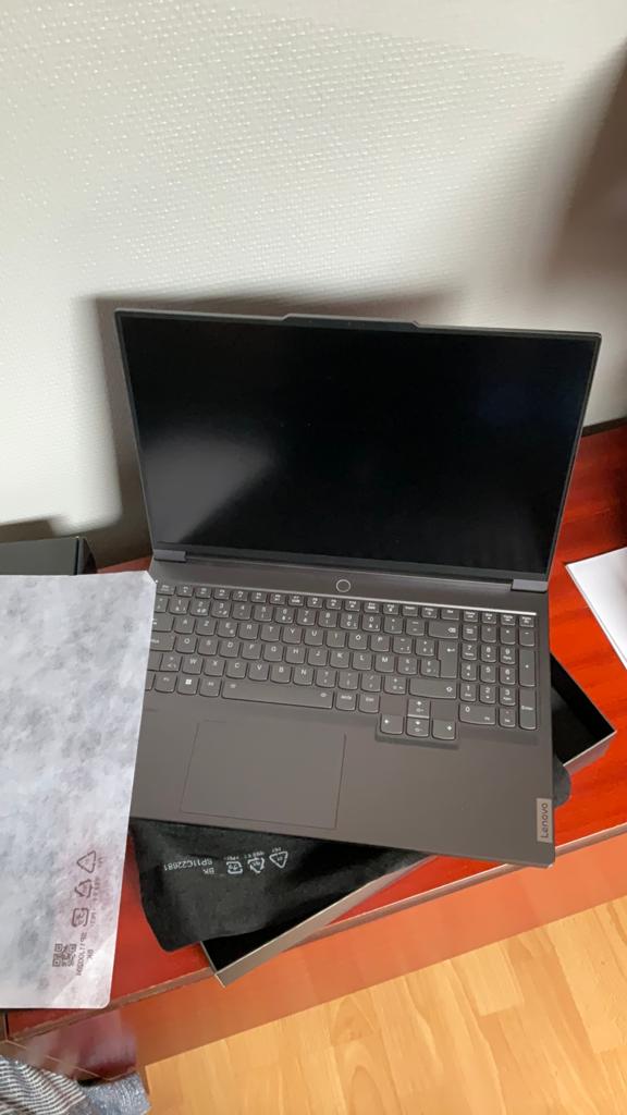 Legion 7 16ARHA7 - Type 82UH. lenovo, Computers en Software, Windows Laptops, Ophalen, Zo goed als nieuw