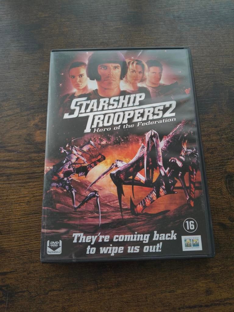 Starship Troopers 2, Cd's en Dvd's, Vanaf 16 jaar, Ophalen of Verzenden, Zo goed als nieuw, Actie