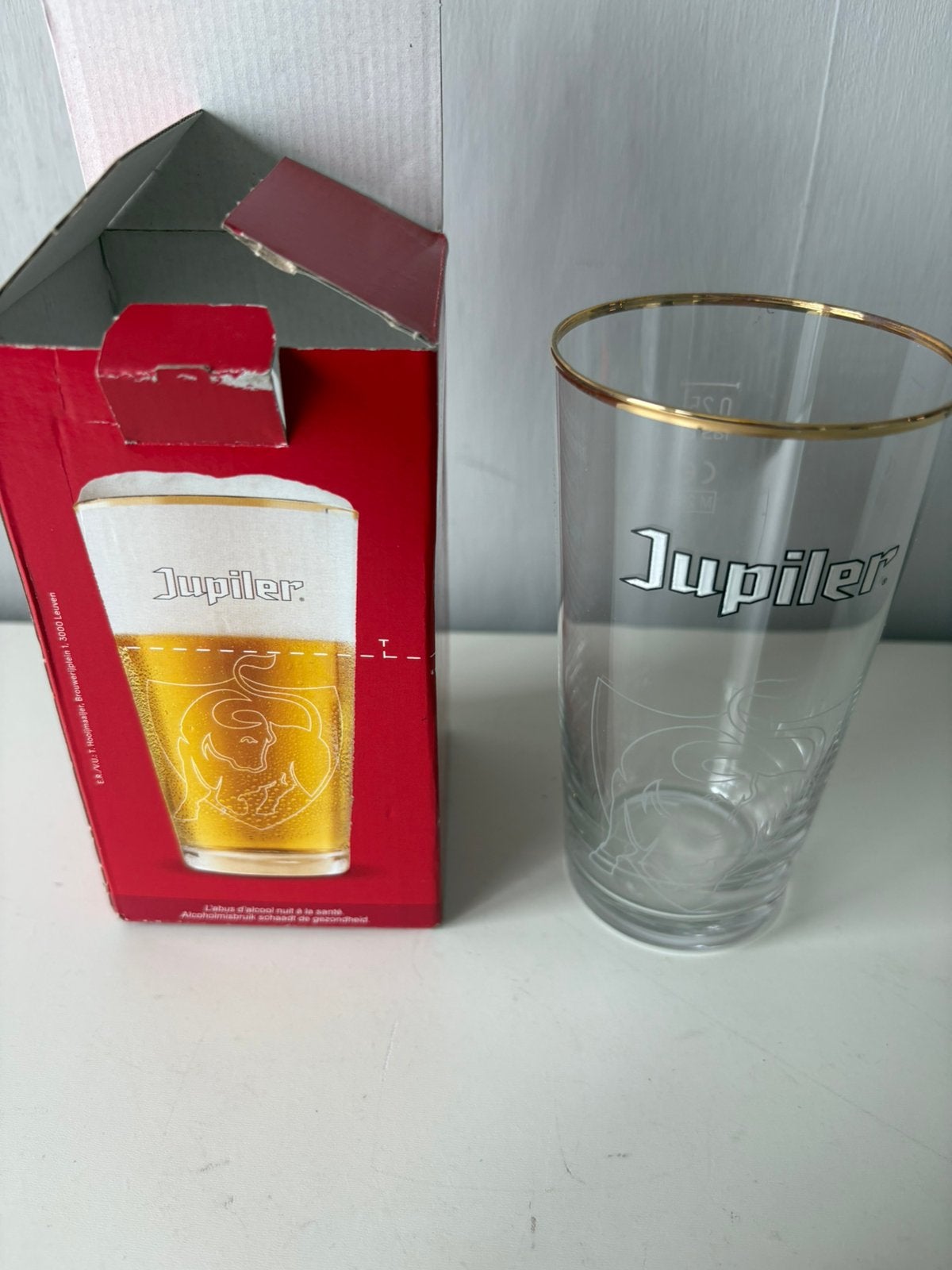 Verre JUPILER, 25 cl  collector, Enlèvement ou Envoi, Neuf