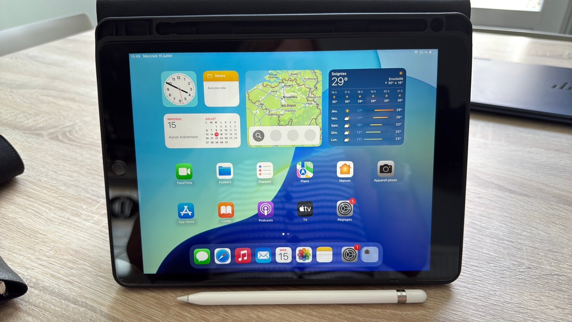 Ipad 9 ieme generation et stylet, Informatique & Logiciels, Enlèvement, Comme neuf, 64 GB