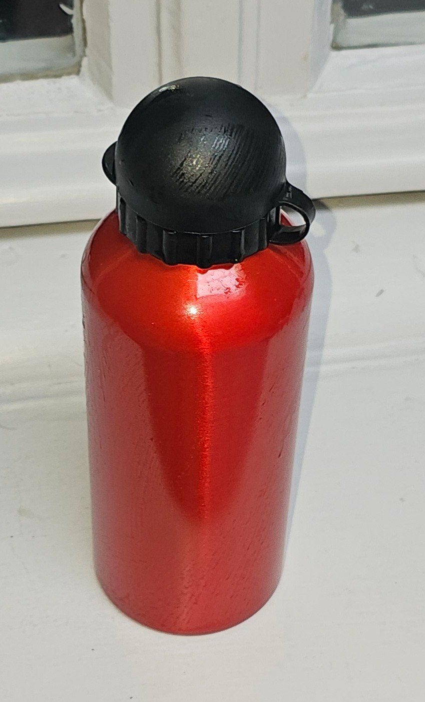 Ijzer drinkbus rood, Sport en Fitness, Drinkbussen, Ophalen, Nieuw