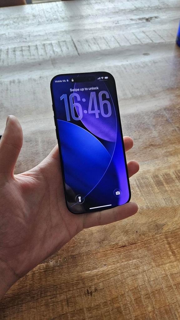 IPHONE 16 PRO 256GB, Telecommunicatie, Mobiele telefoons | Apple iPhone, Zwart, Zo goed als nieuw, Zonder simlock, 93 %