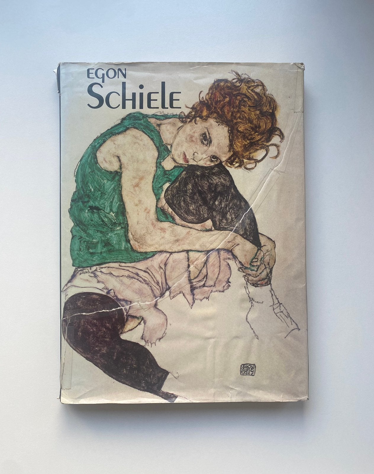 Egon Schiele kunstboek, Ophalen of Verzenden, Gelezen