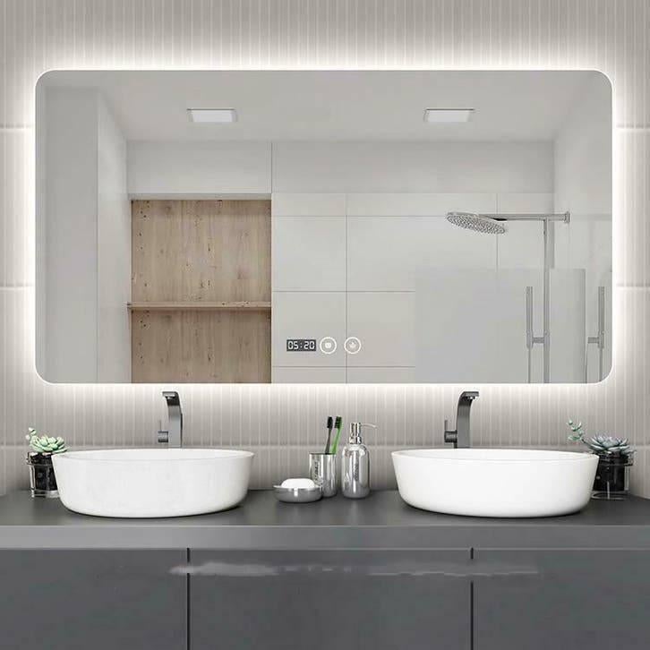 Miroir de salle de bain avec éclairage LED | Touch, Enlèvement ou Envoi