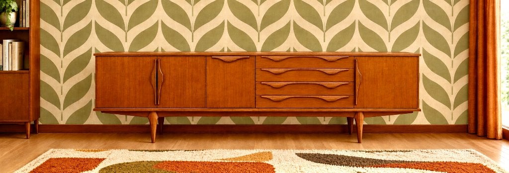 Enfilade Vintage, 200 cm ou plus, Enlèvement ou Envoi, Moins de 100 cm, Comme neuf