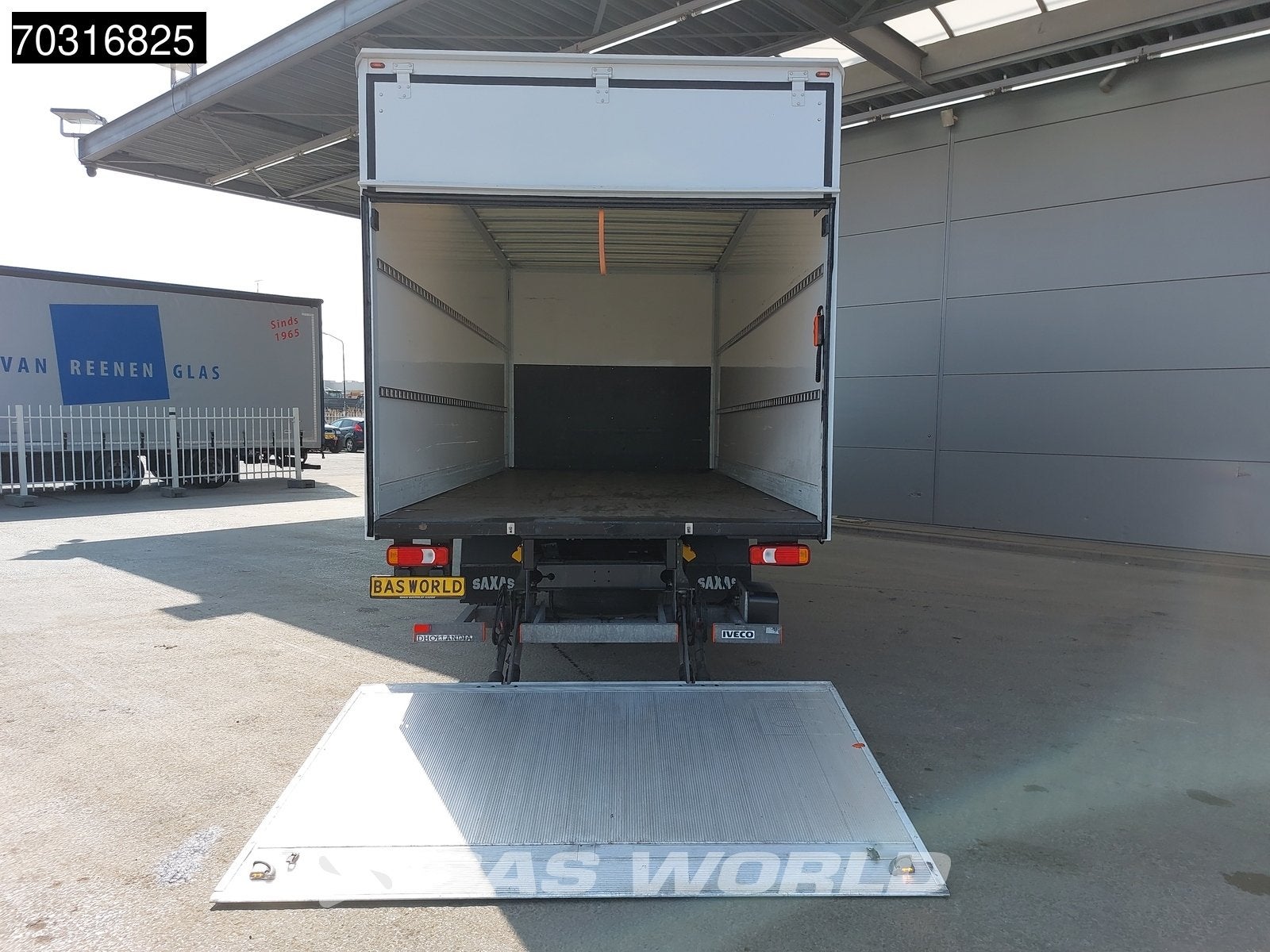 Iveco Daily 72C18 3.0L Automaat 1000KG Laadklep Luchtvering, Automaat, Stof, Gebruikt, Euro 6