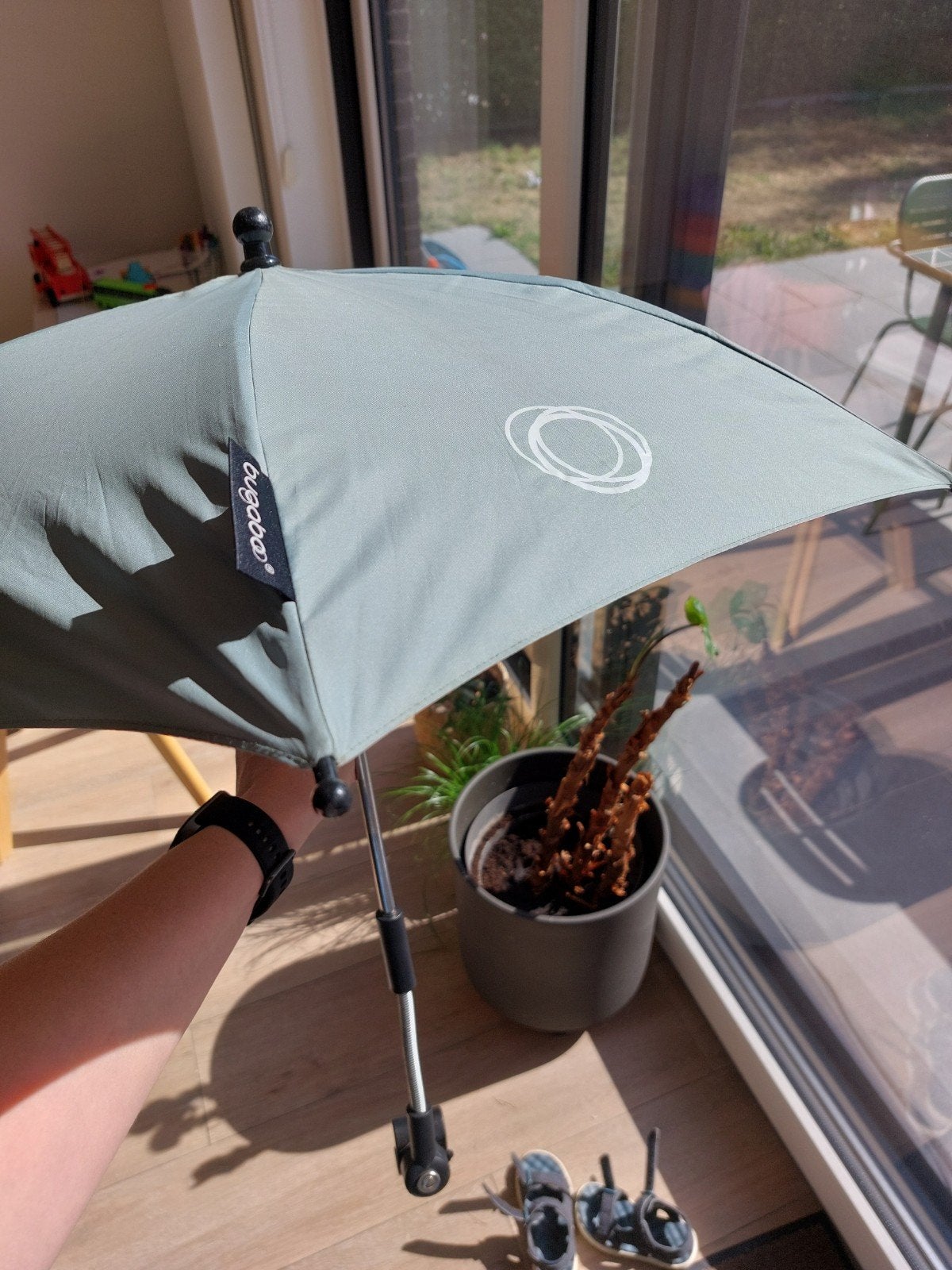 Parasol Bugaboo, Ophalen, Zo goed als nieuw, Groen