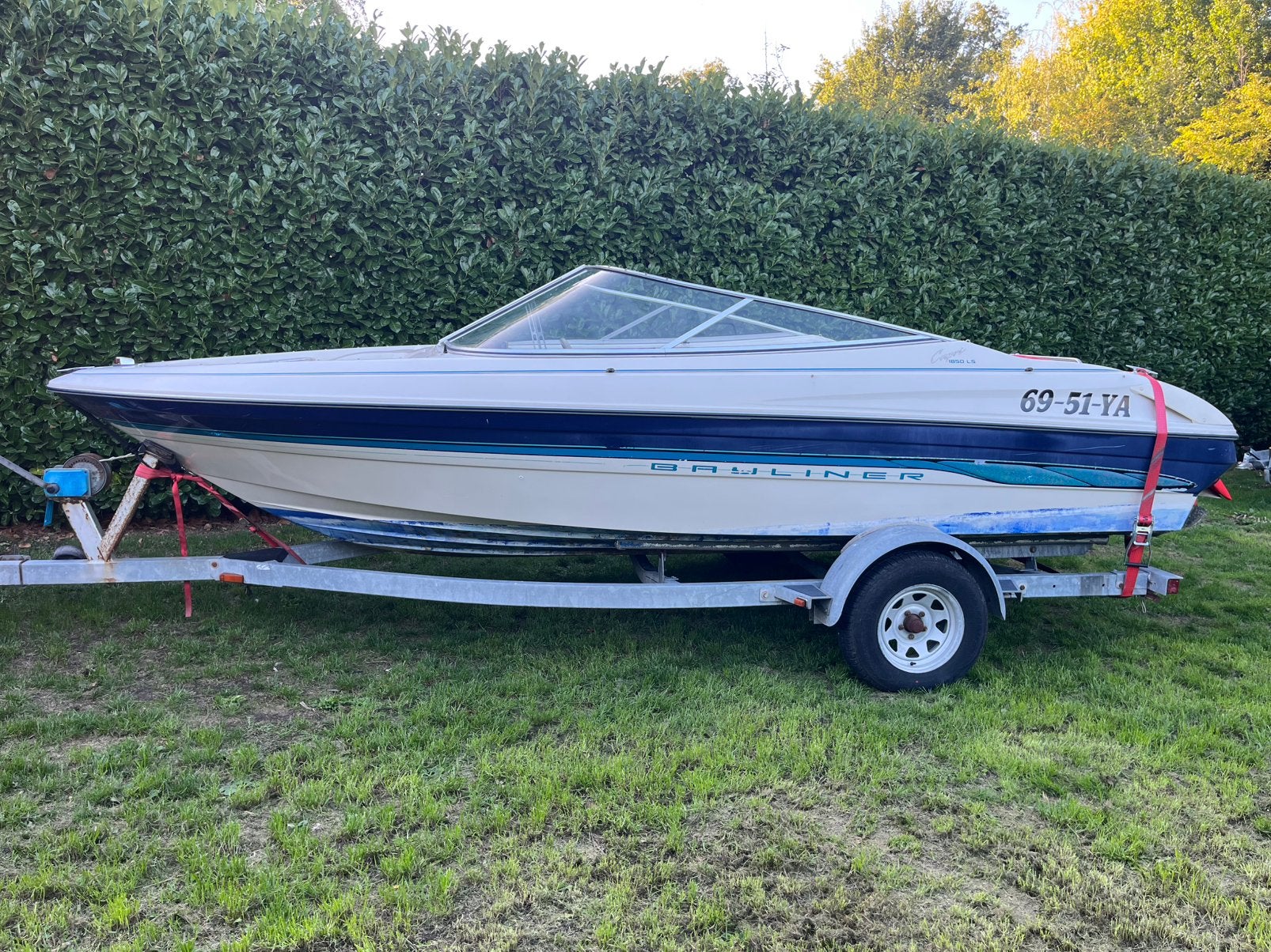 Speedboot BAYLINER Capri 1850, 5 m, Enlèvement, Bayliner, Polyester
