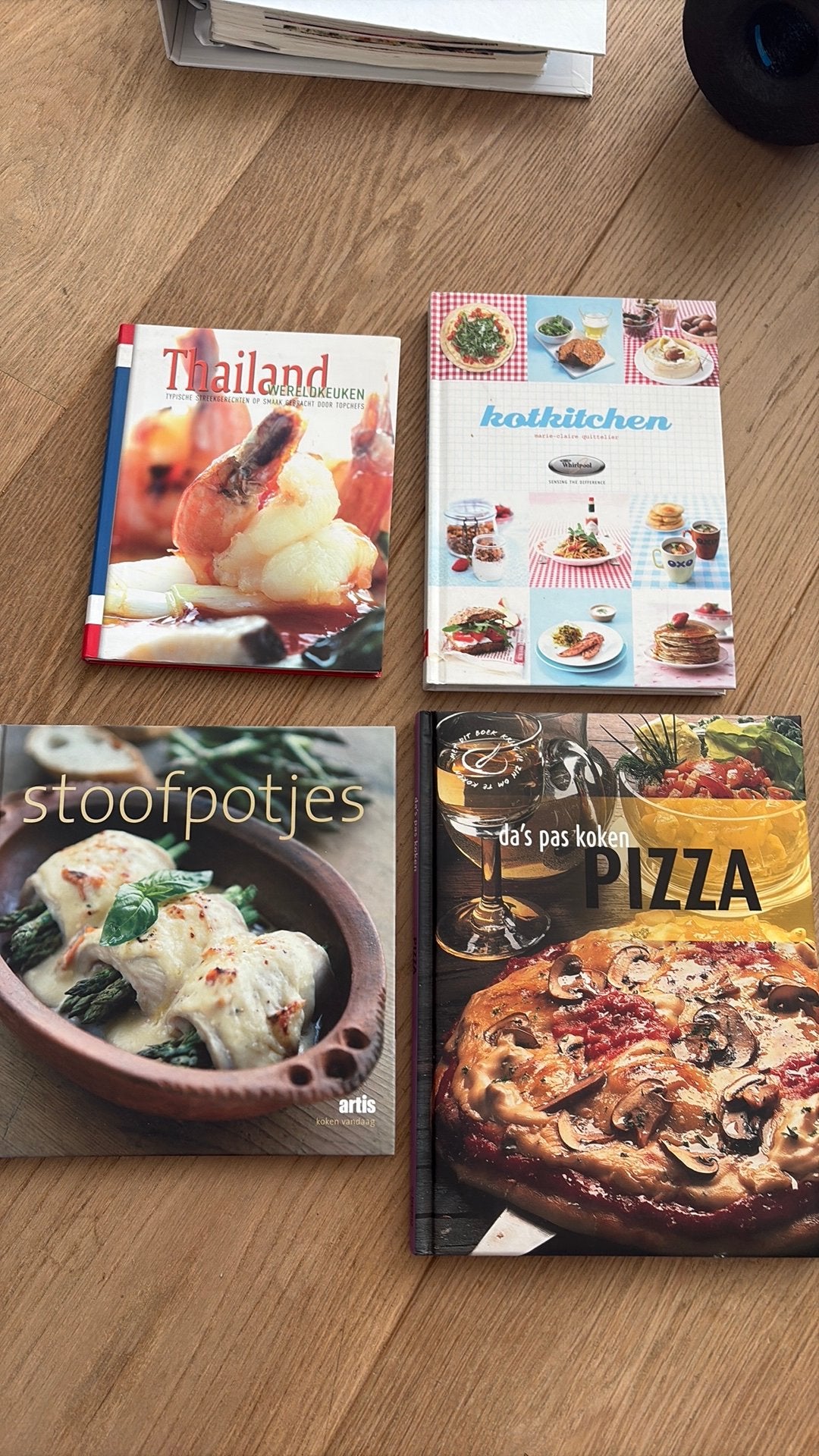 4 kookboeken, Boeken, Ophalen, Gelezen