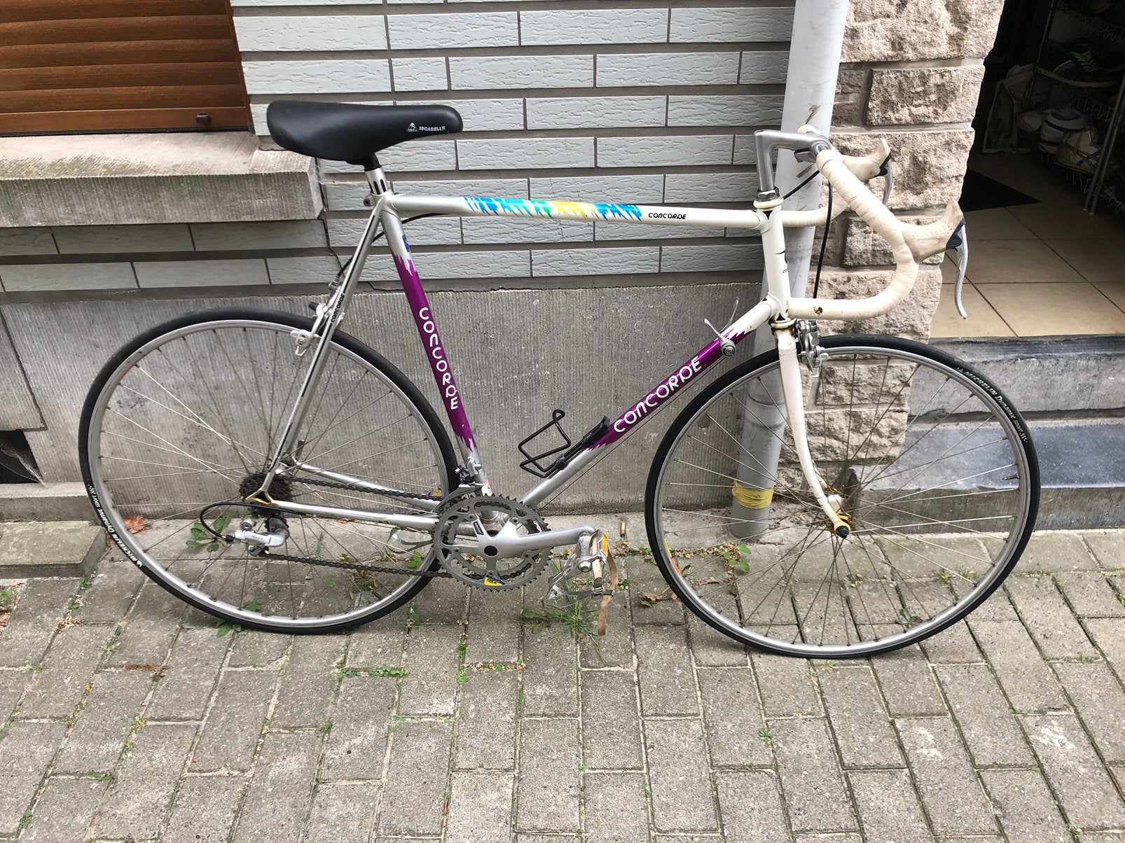 Koersfiets Concorfe, Fietsen en Brommers, 59 cm of meer, Ophalen, Velgrem, Jaren '60 of nieuwer