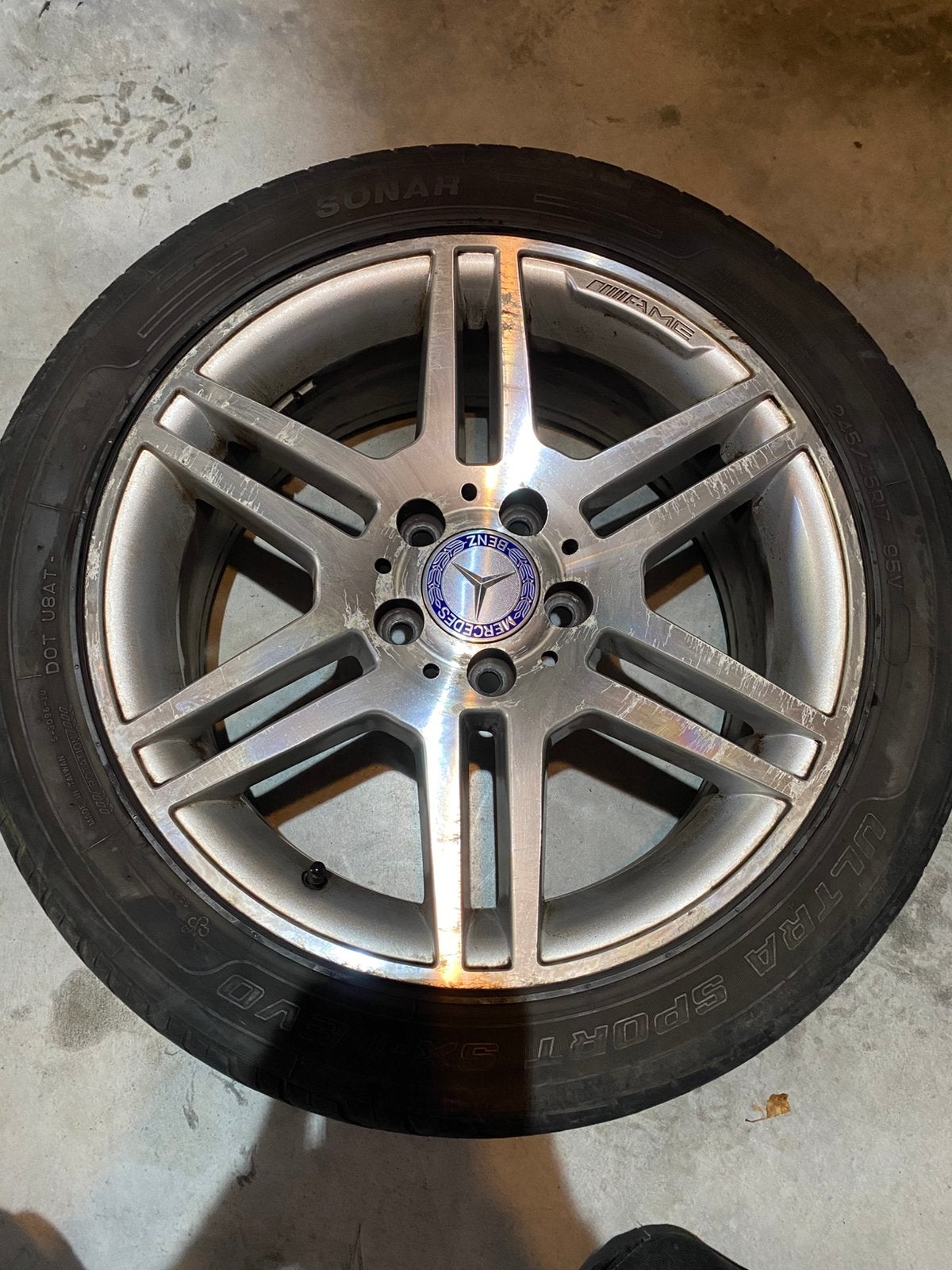 AMG velgen 5x112 (4 stuks), Auto-onderdelen, Ophalen, Velg(en)