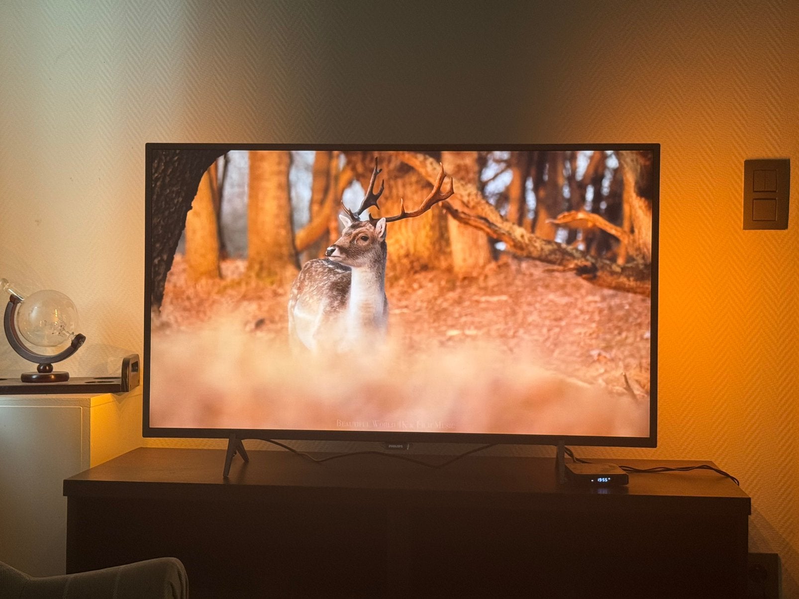 Philips 43 inch 4K Smart TV met Ambilight (43PUS6401), Ophalen, Philips, LED, 50 Hz