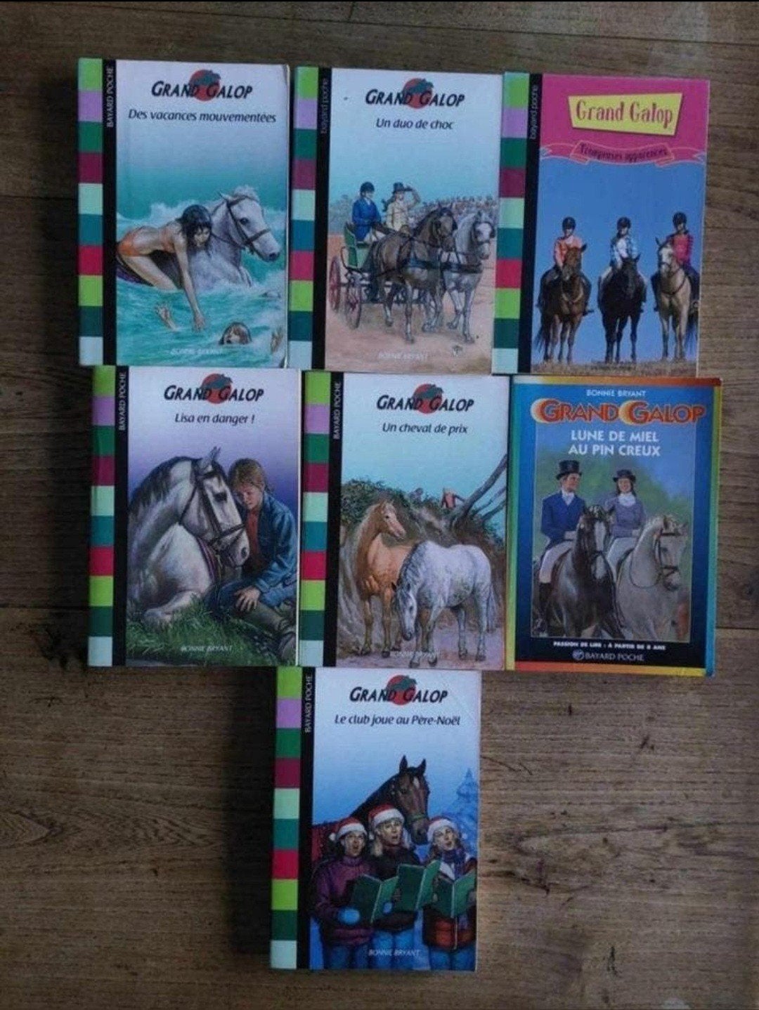 Lot de  7 livres " Grand Galop ", Enlèvement, Utilisé, Fiction
