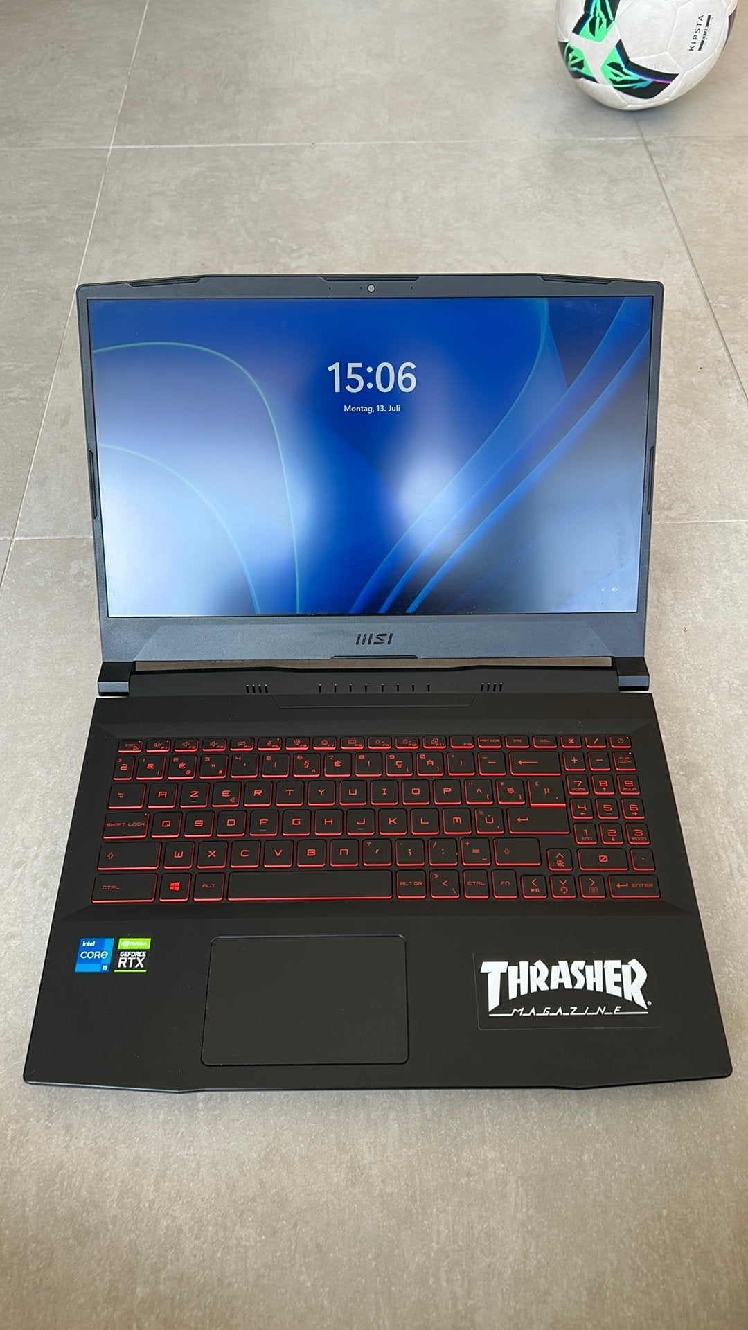 Msi laptop, Computers en Software, Monitoren, 15.6 insch, IPS, Full HD, Zo goed als nieuw