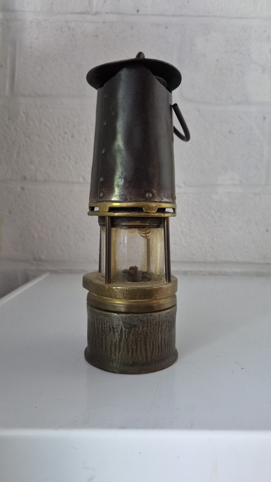 ancienne lampe de mineur, Enlèvement ou Envoi