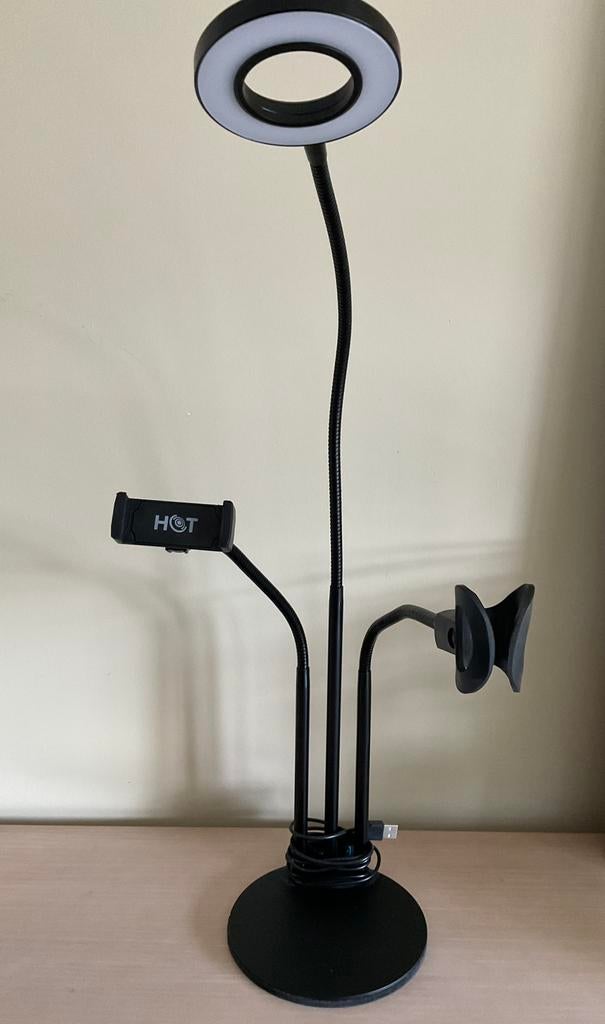 Selfie licht / lamp - 3 in 1 Streaming Standaard, Ophalen, Nieuw